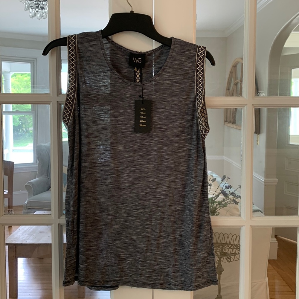 NWT ANTHROPOLOGIE W5 TANK TOP